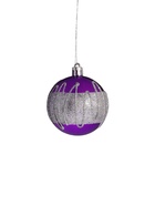 Ёлочные игрушки «Адель» волны, шары новогодние, d=6 см, 9 шт., МИКС 9510430