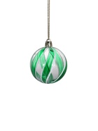 Ёлочные игрушки «Ариан», шары новогодние, d=6 см, набор 6 шт., зелёный - Фото 3