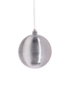 Ёлочные игрушки «Агнет» узоры, шары новогодние, набор d=8 см, 4 шт., МИКС - Фото 4