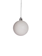 Ёлочные игрушки «Агнет» узоры, шары новогодние, d=6 см, набор 12 шт., красно-белый  (артикул 9510454)  большой выбор товаров оптом и в розницу по низким ценам с доставкой