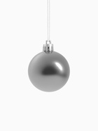 Ёлочные игрушки «Агнет», шары новогодние, d=3 см, набор 14 шт., полосы, узор, золотистый/серебристый 9510462