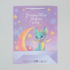 Пакет подарочный новогодний ламинированный «Волшебство», L 28 х 38 х 9 см, Новый год (комплект 2 шт) - фото 25506977