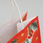 Пакет крафтовый «Новогоднее чудо», 22 х 25 х 12 см, Новый год - Фото 3
