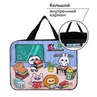 Папка для труда, А4, текстильная, 35×27×7 см «Корея» - Фото 2