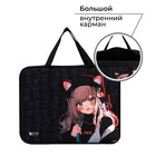 Папка для труда, А4, текстильная, 35×27×7 см «Аниме» - Фото 2