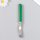Шовный маркер пластик, металл, зелёная ручка 15,5 см - фото 9608391