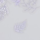 Наклейки для творчества пластик "Лаванда" набор 40 шт 0,2х10х15 см - фото 25574641