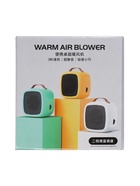 Мини тепловентилятор настольный LTO-01, 500 Вт, 4 м², от сети, белый - Фото 12