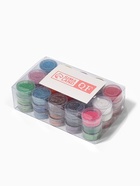 УЦЕНКА Блёстки для декора ногтей, набор, 45 шт, разноцветные - Фото 1