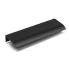 Ручка профильная мебельная торцевая CAPPIO RT002BL, L=120 мм, м/о 96 мм, чёрная - Фото 2