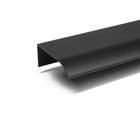 Ручка профильная мебельная торцевая CAPPIO RT002BL, L=120 мм, м/о 96 мм, чёрная - Фото 3