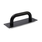 Ручка дверная, чёрная, 200×65 мм - Фото 14