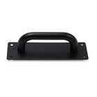 Ручка дверная, чёрная, 200×65 мм - Фото 8