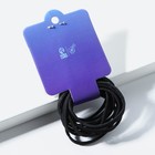 Резинки для волос «Красота-страшная сила» 10 шт., диам. 3,5 см - фото 46819590