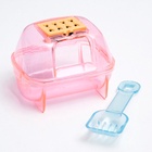 Туалет для грызунов, 10×7 см, пластик, цвет МИКС - Фото 9