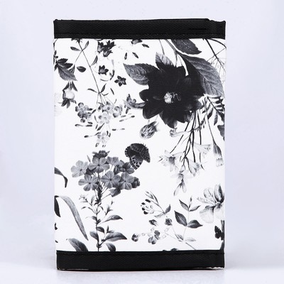 Кошелёк женский Flowers на липучке