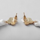 Серьги «Кисти», цвет белый в золоте, L кисти 8,7 см - Фото 2