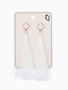 Серьги «Кисти», цвет белый в золоте, L кисти 8.7 см - Фото 3