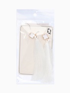 Серьги «Кисти», цвет белый в золоте, L кисти 8.7 см - Фото 5