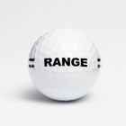 Мяч для гольфа PGM "Range", двухкомпонентный, d-4.3, белый - фото 301663500