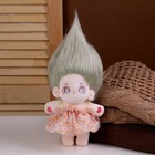 Кукла «Идол», зелёные волосы, в розовом платье - Фото 1