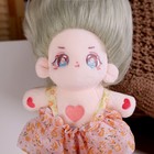 Кукла «Идол», зелёные волосы, в розовом платье - фото 7577953
