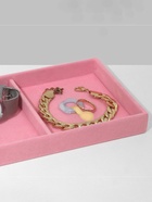 Ценники наклейки для украшений, 500 шт., 4.2×1.1×0.1 см, бежевый - Фото 5