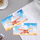 Конверт для денег "С Днем Рождения! Ярких и счастливых моментов!" 8,5х17 см (комплект 5 шт) - фото 22811457