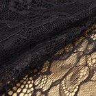 Кружево реснички, 190 мм, 3±0.5 м, чёрное - Фото 2