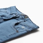 Джинсы для девочки, цвет голубой, рост 104 см - фото 24525569