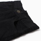 Джинсы для мальчика, цвет чёрный, рост 116 см - фото 22899569