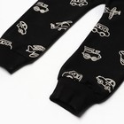 Брюки для мальчика, цвет чёрный, рост 92 см - фото 22899679