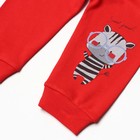 Штанишки детские, цвет красный, рост 80 см 9923595