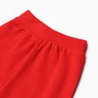 Штанишки детские, цвет красный, рост 86 см - фото 41593263