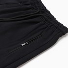 Брюки для мальчика, цвет чёрный, рост 122 см - фото 24387097