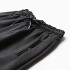 Брюки для мальчика, цвет тёмно-серый, рост 134 см - фото 25365836