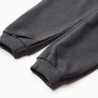 Брюки для мальчика, цвет тёмно-серый, рост 134 см - фото 25365837