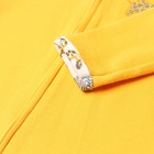 Комбинезон детский (3 шт.), цвет оранжевый/леопард/белый, рост 80 см - фото 22900039