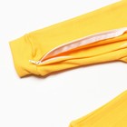 Комбинезон детский (3 шт.), цвет оранжевый/леопард/белый, рост 80 см - фото 22900040