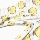 Комбинезон детский (3 шт.), цвет жёлтый/красный/зелёный, рост 62 см - фото 22900067