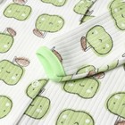 Комбинезон детский (3 шт.), цвет жёлтый/красный/зелёный, рост 62 см - фото 22900058