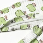 Комбинезон детский (3 шт.), цвет жёлтый/красный/зелёный, рост 62 см - фото 22900059