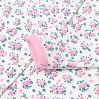 Комбинезон детский (3 шт.), цвет белый/розовый/светло-розовый, рост 68 см - фото 22900105