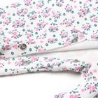 Комбинезон детский (3 шт.), цвет белый/розовый/светло-розовый, рост 68 см - фото 22900106