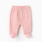 Комплект детский (5 предметов), цвет розовый, рост 62 - фото 22920890