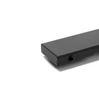 Ручка торцевая CAPPIO RP101BL, м/о 96 мм, цвет черный - фото 22753445