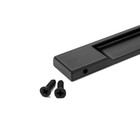 Ручка торцевая CAPPIO RP101BL, м/о 96 мм, цвет черный - фото 22753446