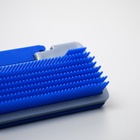 Пуходёрка, 10×15 см, с самоочисткой, пластик, синяя - Фото 6