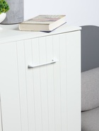 Ручка-скоба CAPPIO RSC023, алюминий, м/о 128 мм, цвет белый - Фото 3