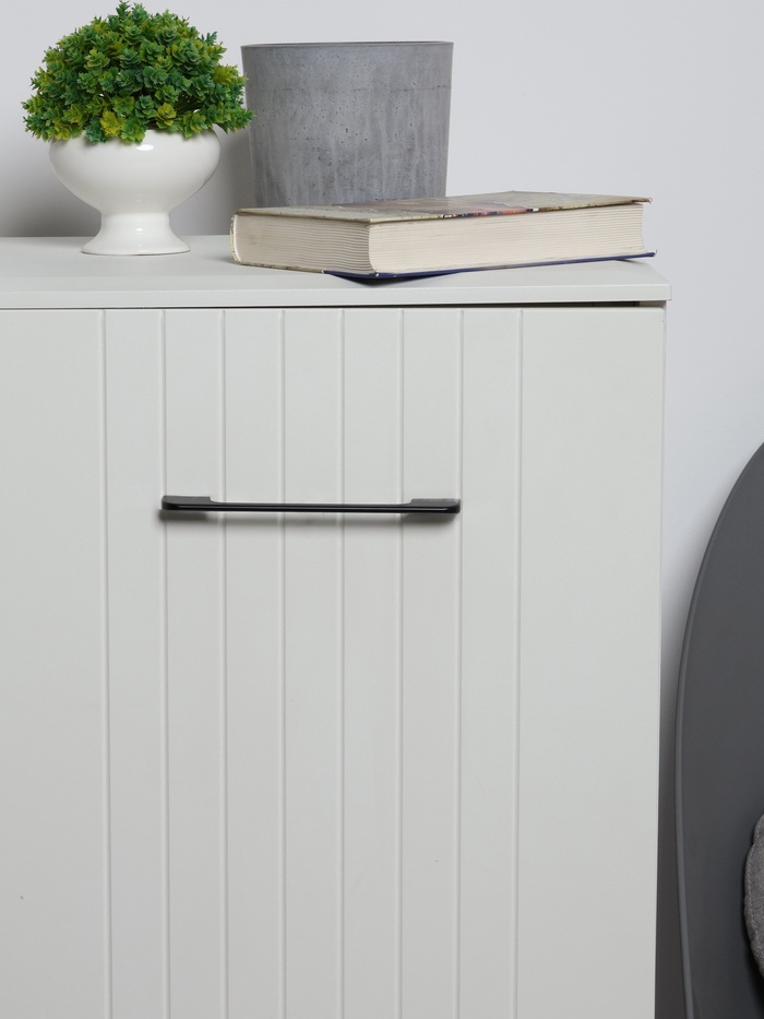 Ручка-скоба CAPPIO RSC023, алюминий, м/о 160 мм, цвет черный - Фото 1